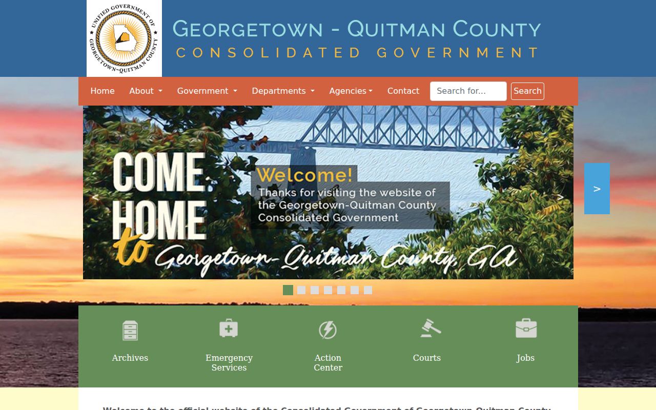 Quitman County court docket official government