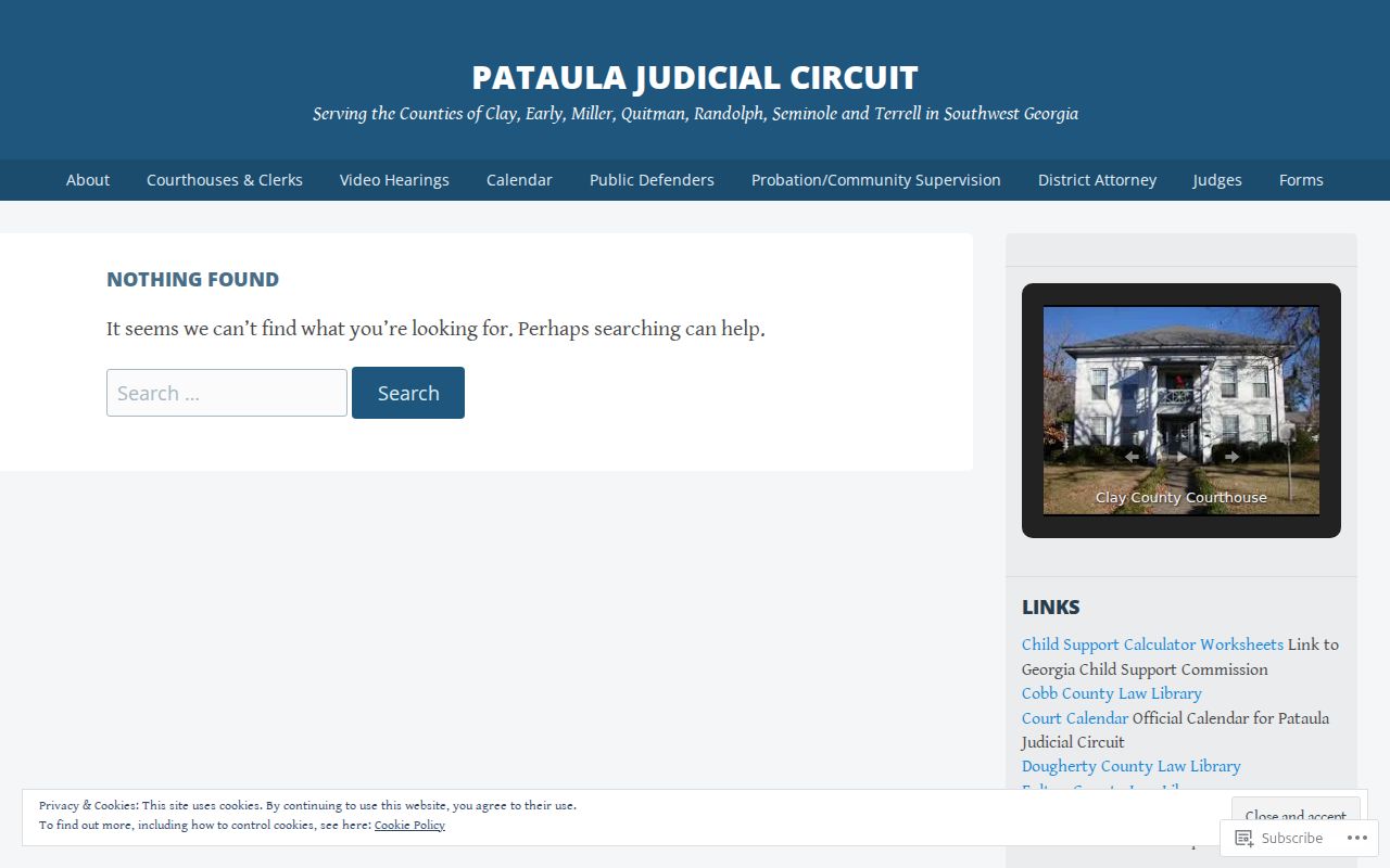 Quitman County court docket Pataula Circuit source