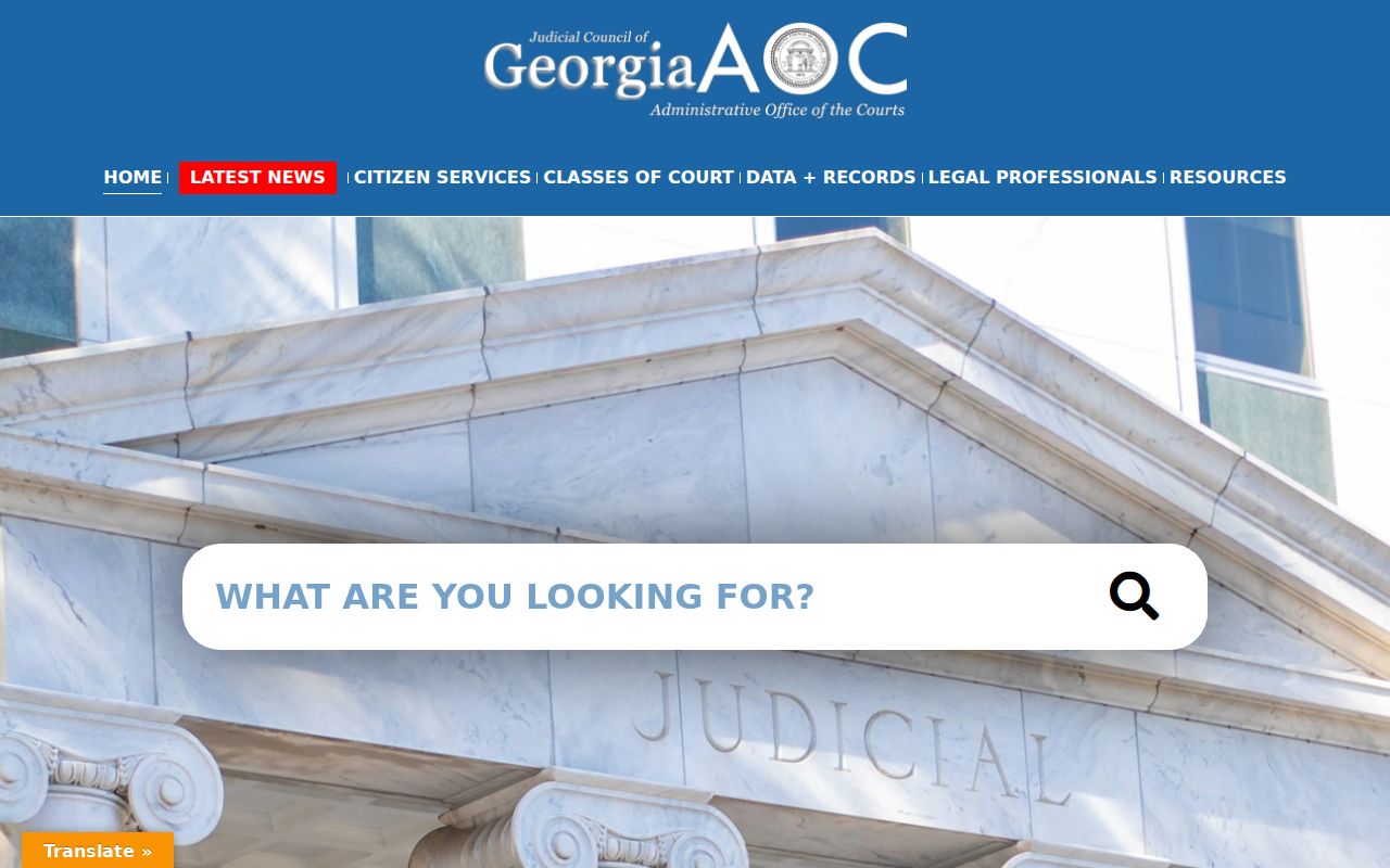 Quitman County court docket Georgia Judicial Gateway source